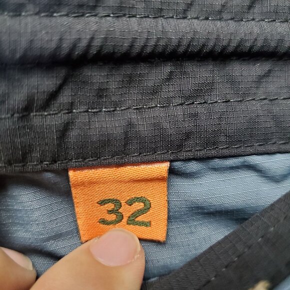 Howler Bros Shorts Mens Size 32 Blue Ripstop Fabric Drawstring Lightweight - Picture 3 of 13